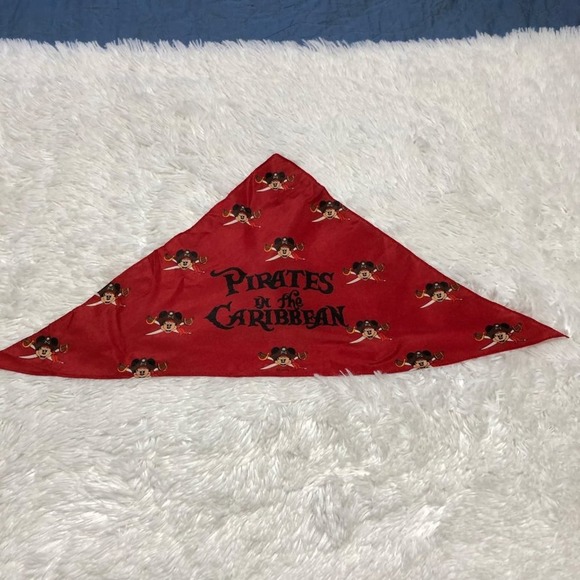 Disney Cruise Line Mickey Mouse Pirates of the Caribbean Headscarf Bandana - Picture 2 of 4